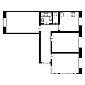 3-к квартира, вторичка, 76м2, 3/9 этаж